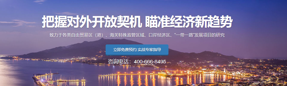 中机院自由贸易区规划