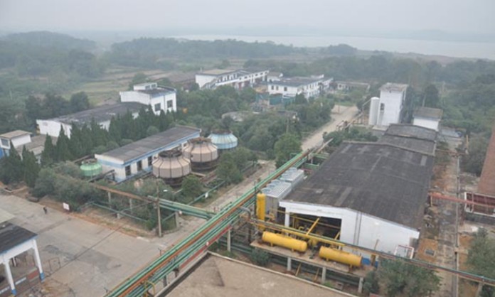 岳阳化工产业集聚区调查现场
