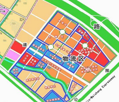 天津市宝坻区物流园区总体规划