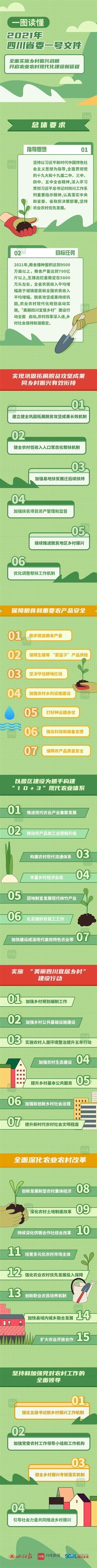 2021年四川省委一号文件图解