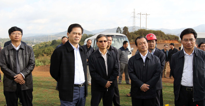 陈豪实地考察促进云南产业转型升级