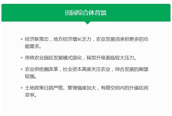 什么是田园综合体