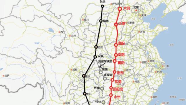 中国投资4200亿建设纵向贯穿南北7个省份的一条高铁大动脉