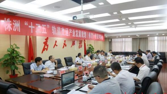 规划评审专家组对《株洲市“十三五”轨道交通装备制造产业发展规划(修订版)》(以下简称《规划》)进行了评审
