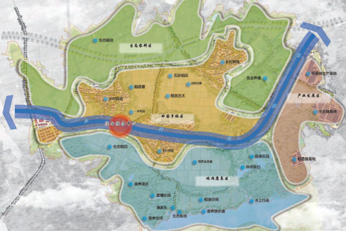 衢州市衢江区廿里镇赤柯山村村庄规划（2021-2035年）产业规划图