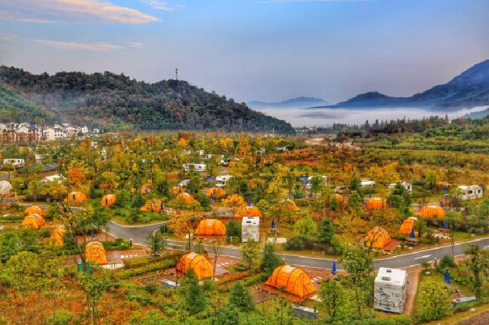 芜湖龙山房车营地实景图 芜湖龙山房车营地实景图