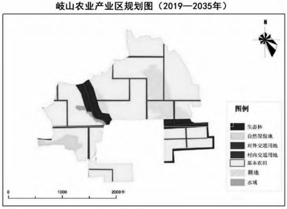 岐山农业产业区规划图 岐山农业产业区规划图