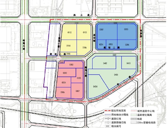 图 4-22 集聚区分地块开发索引 图 4-22 集聚区分地块开发索引