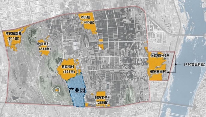 临沂市茶山通航产业园规划设计 临沂市茶山通航产业园规划设计