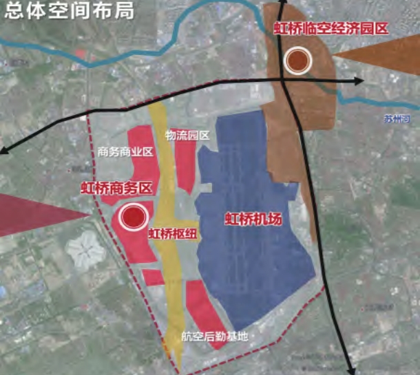 上海虹桥商务区规划图