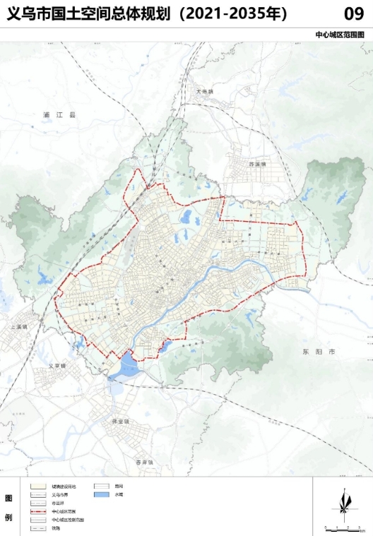 义乌市国土空间总体规划(2021-2035年)公布 义乌市国土空间总体规划(2021-2035年)公布