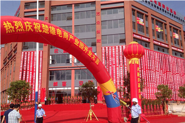 楚雄电商产业园落地开业仪式