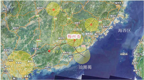 粤东西北不断加快产业转移与转型项目建设规划图