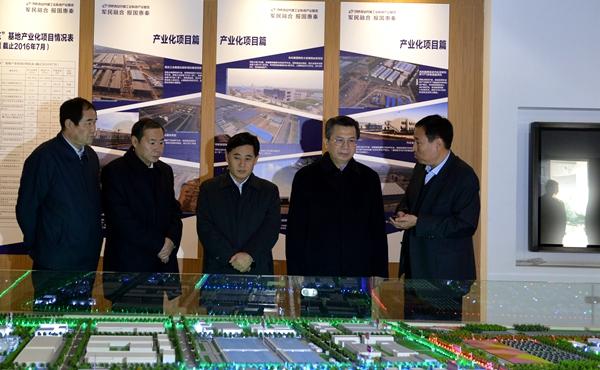 陕西省委常委、西安市委书记王永康调研西安军民深度融合发展工作