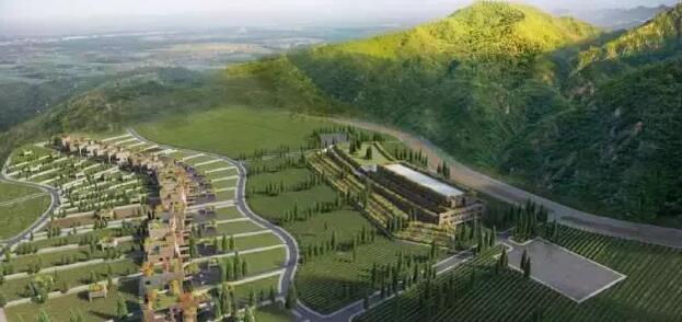 奥伦达部落Sorehsa康养小镇效果图