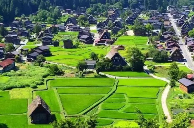 乡村振兴规划案例之传统文化复兴模式--日本合掌村