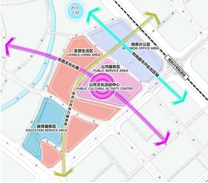 河东社区空间布局图