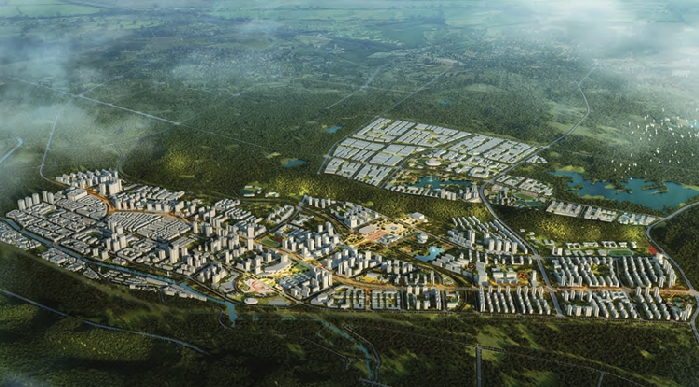开发区中心城区城市设计效果 开发区中心城区城市设计效果
