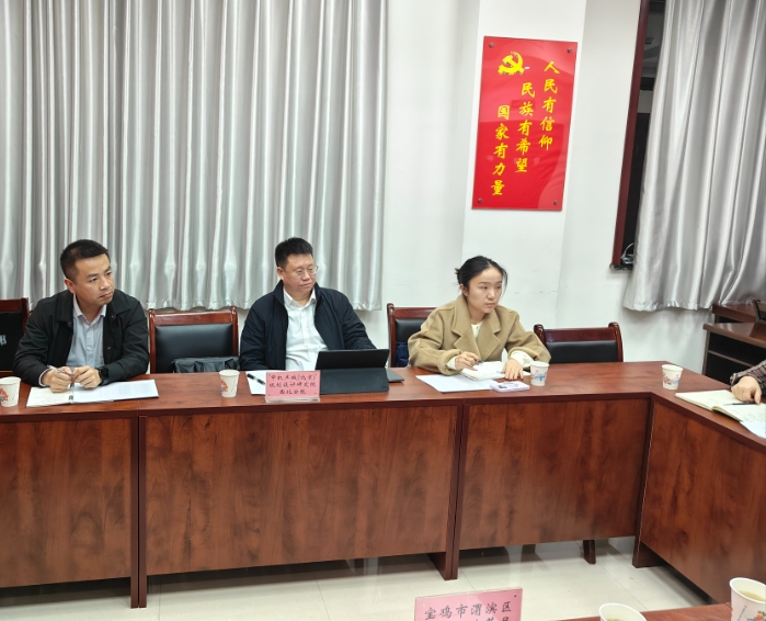 中机院西北分院徐院长一行赴宝鸡市渭滨区发改委拜访