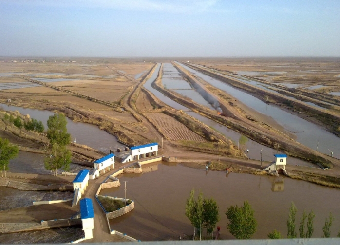 黄河河套灌区 黄河河套灌区